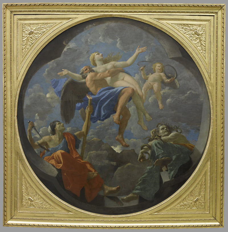 Le Temps soustrait la Vérité aux atteintes de l'Envie et de la Discorde - Nicolas Poussin