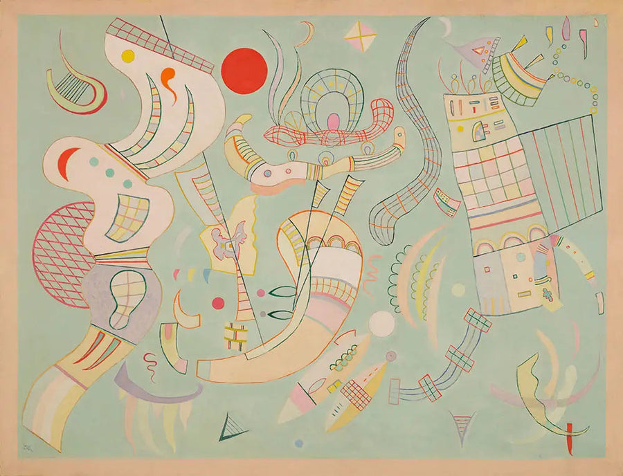 Tensions Claires - Vassily Kandinsky