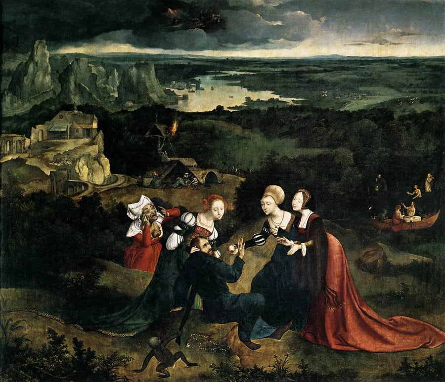 Tentation de saint Antoine - Quentin Metsys