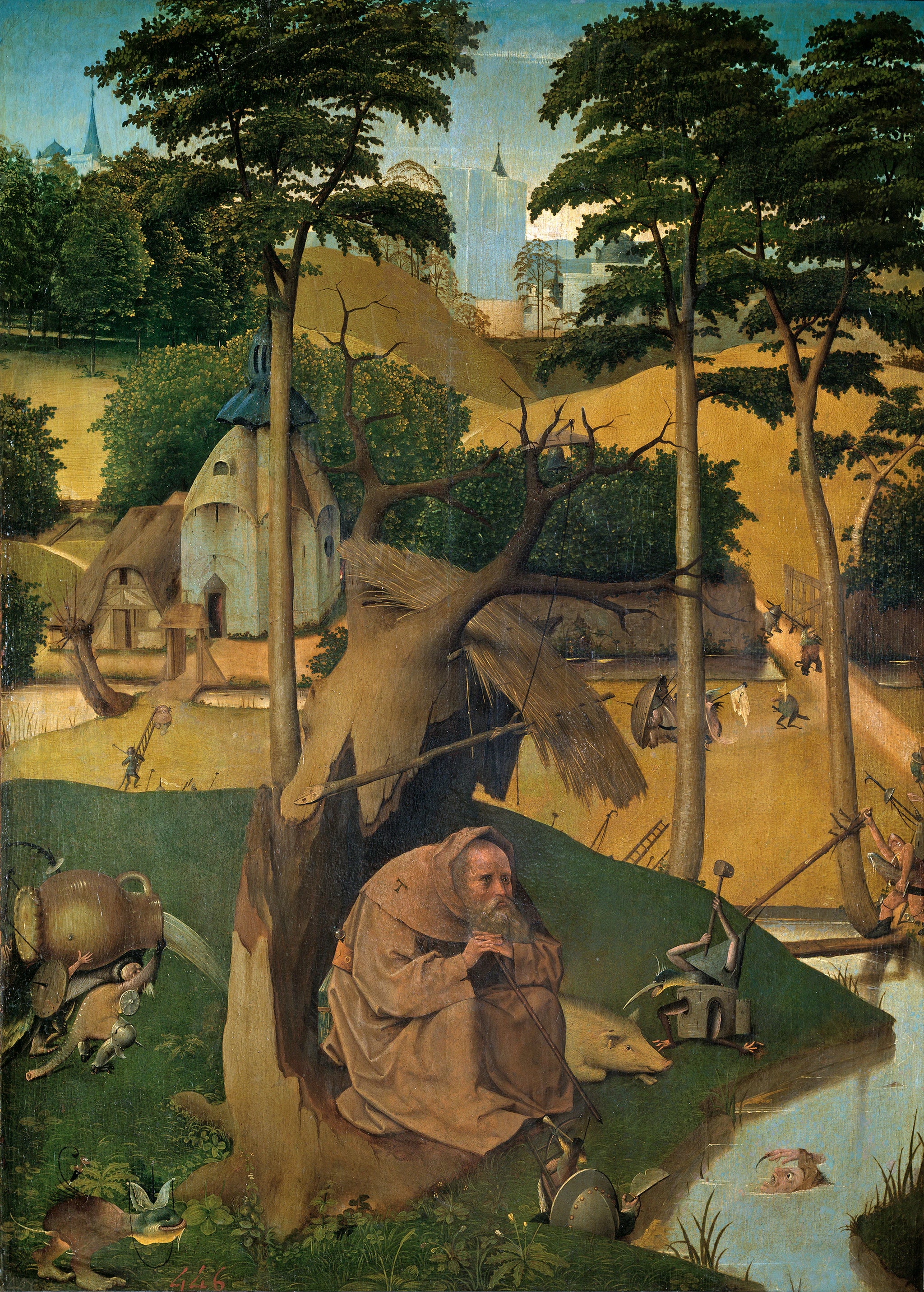 La Tentation de saint Antoine - Artiste inconnu