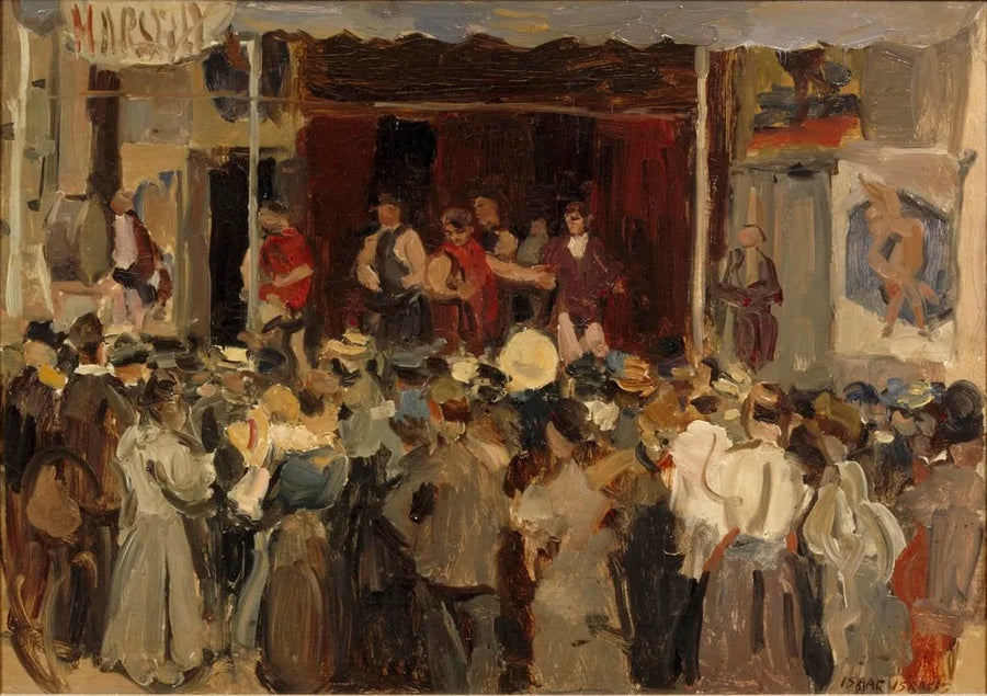 Tente de lutteur - Isaac Israëls
