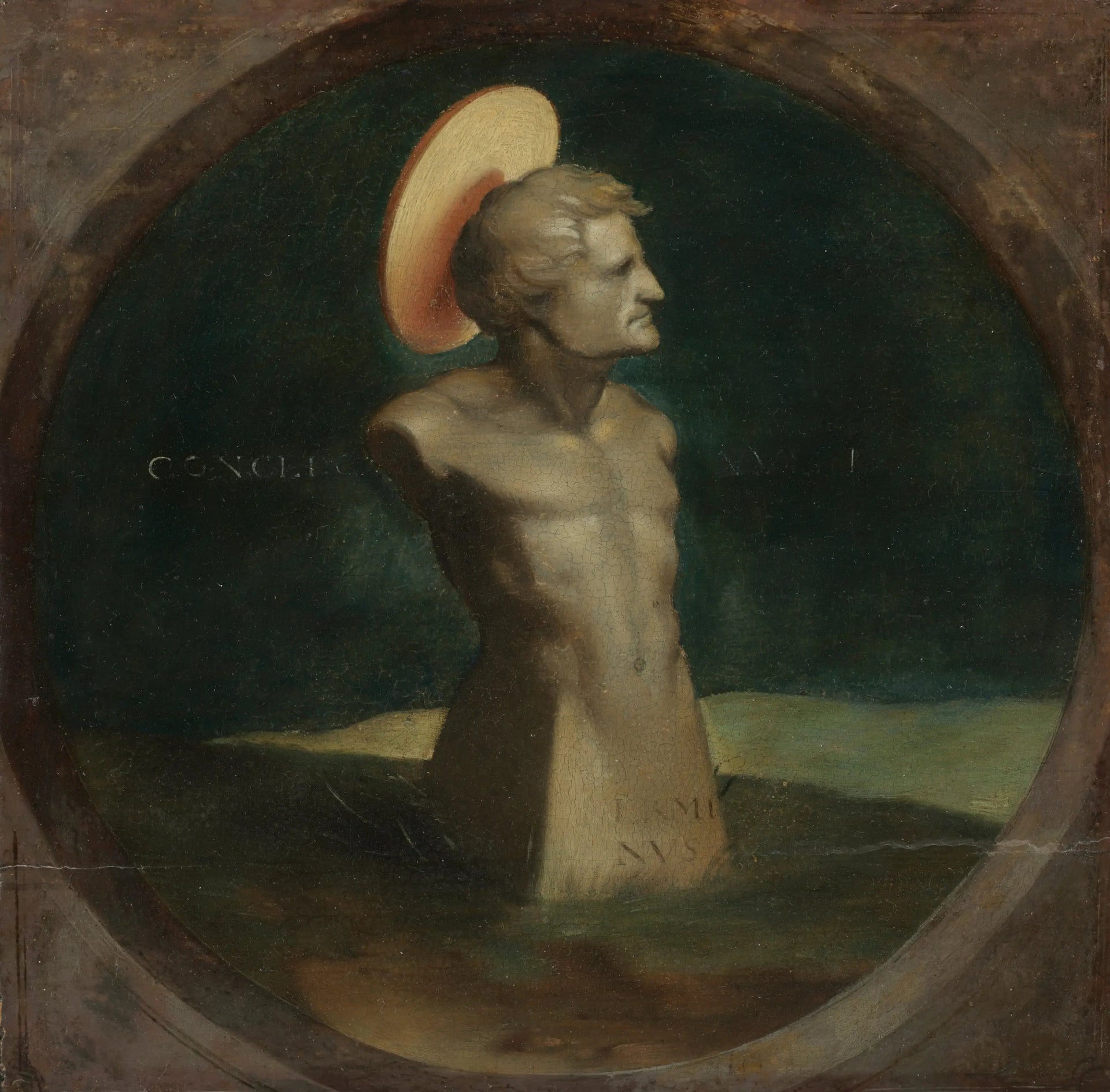 Terminus, the Device of Erasmus - Hans Holbein le Jeune image 1 copie peinte à la main à l’huile