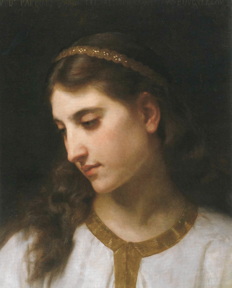 Tête d’ange, étude présentée au Dr Parrot (1883) - Bouguereau