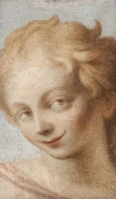 Tête d'ange - Antonio da Correggio image 1 reproduction de peinture à l’huile