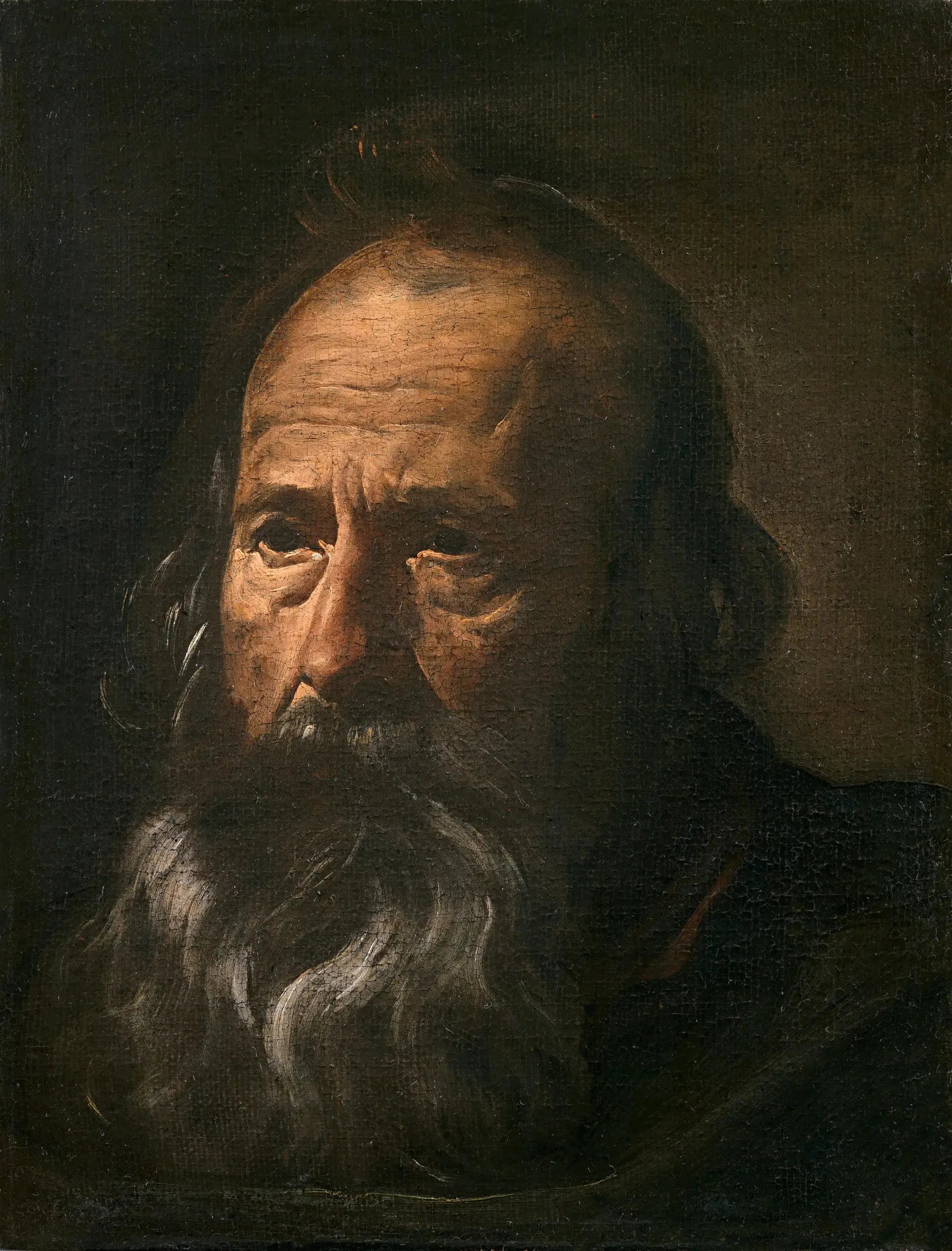 Tête d’apôtre - Diego Velázquez image 1 tableau peint à l’huile sur toile