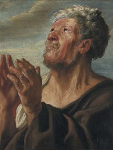 Tête d'étude - Jacob Jordaens image 1 reproduction de peinture à l’huile