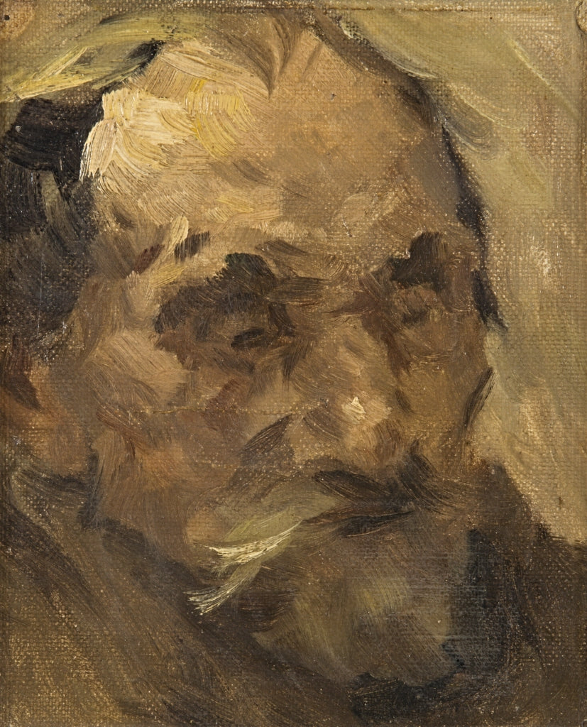 Tête d'homme barbu - Lovis Corinth image 1 reproduction de peinture à l’huile