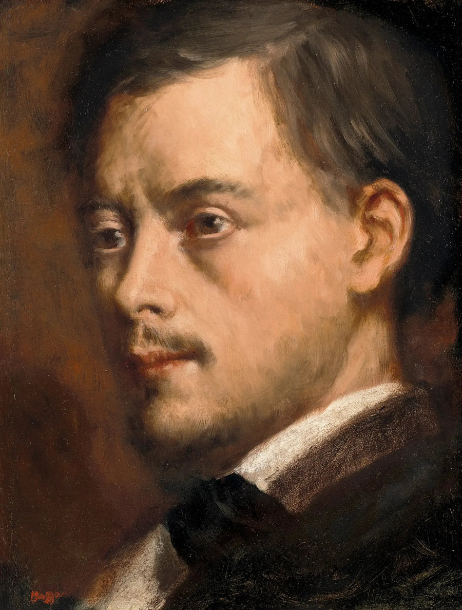 Tête d'homme - Edgar Degas