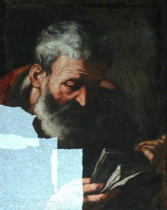 Tête d'un apôtre - Bernardo Strozzi