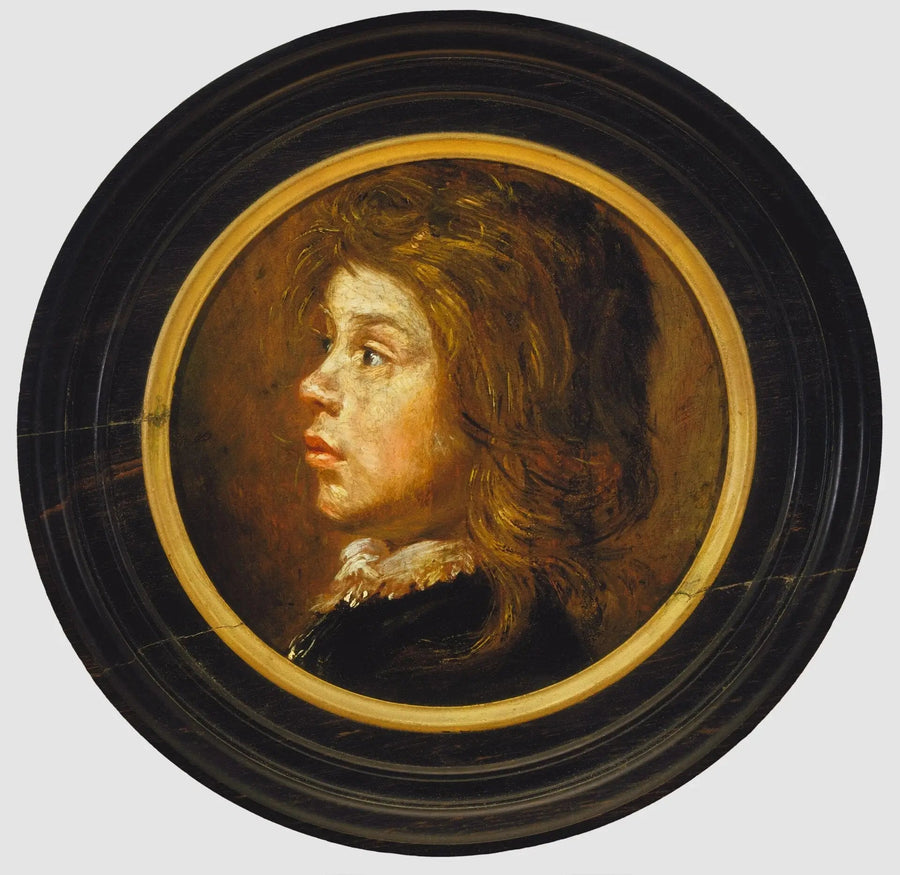 Tête d'un garçon tournée vers la gauche - Frans Hals
