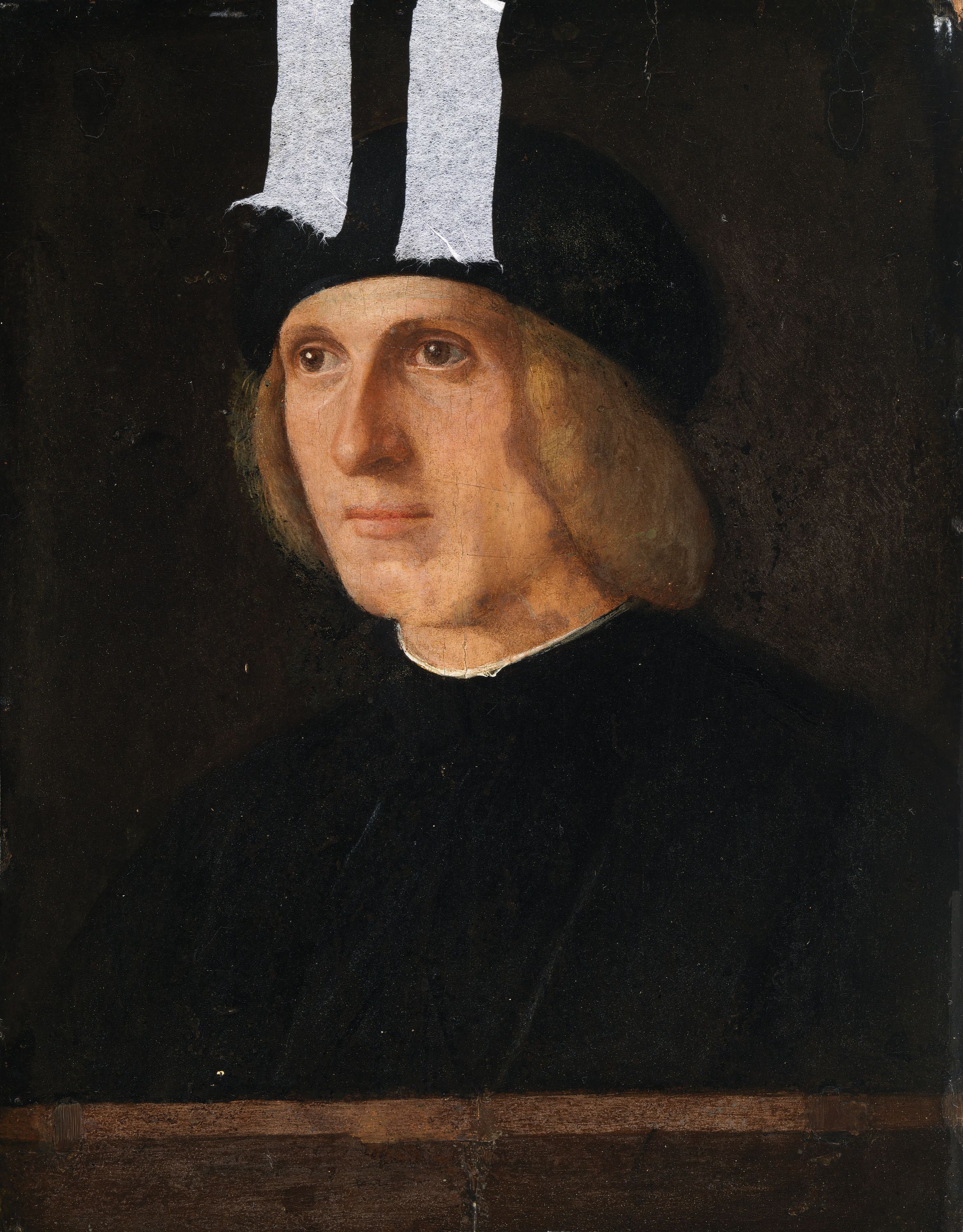 Tête d'un gentilhomme - Giovanni Bellini image 1 reproduction de peinture à l’huile
