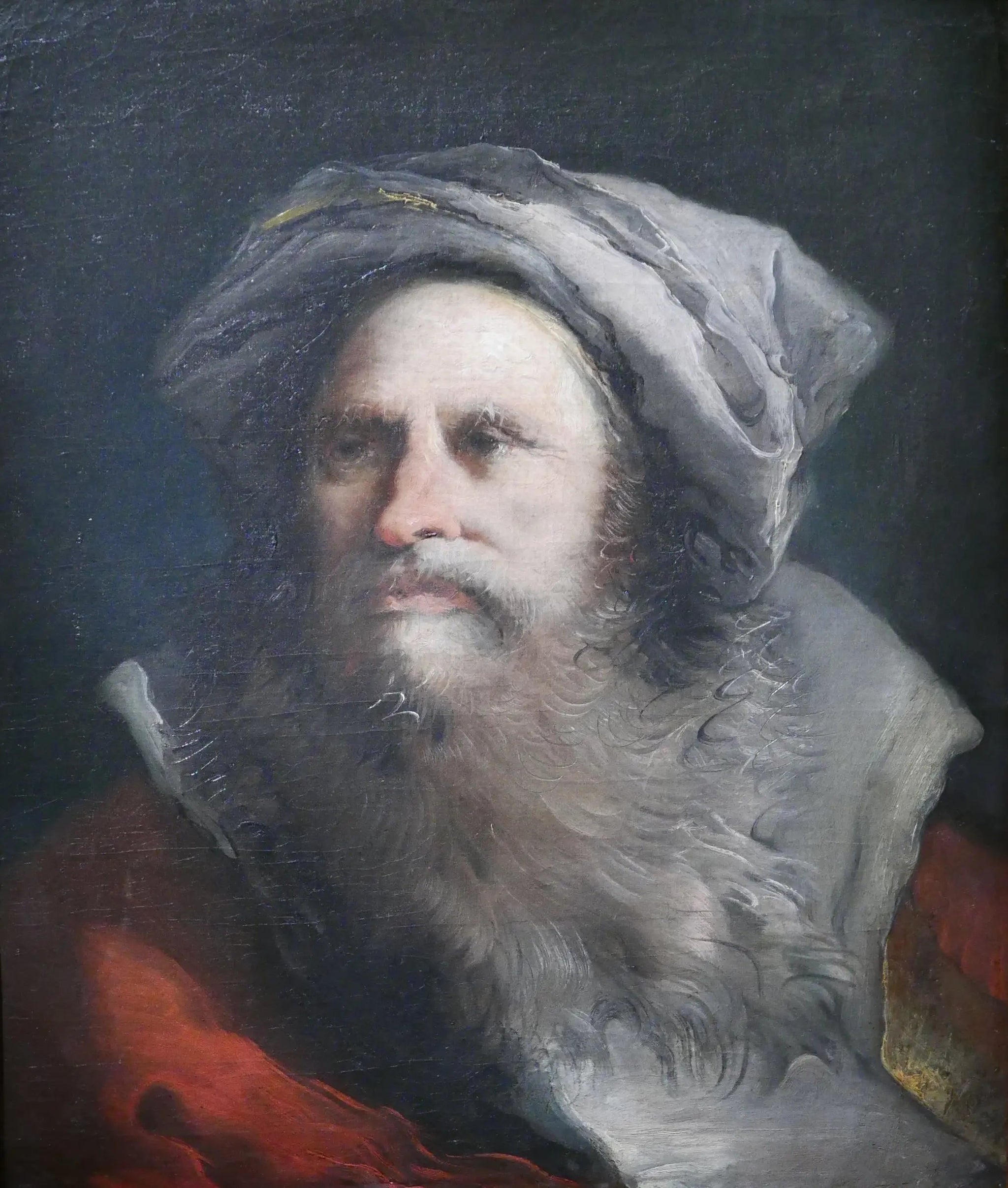 Tête d'un Oriental à la barbe grise - Giovanni Battista Tiepolo image 1 reproduction de peinture à l’huile