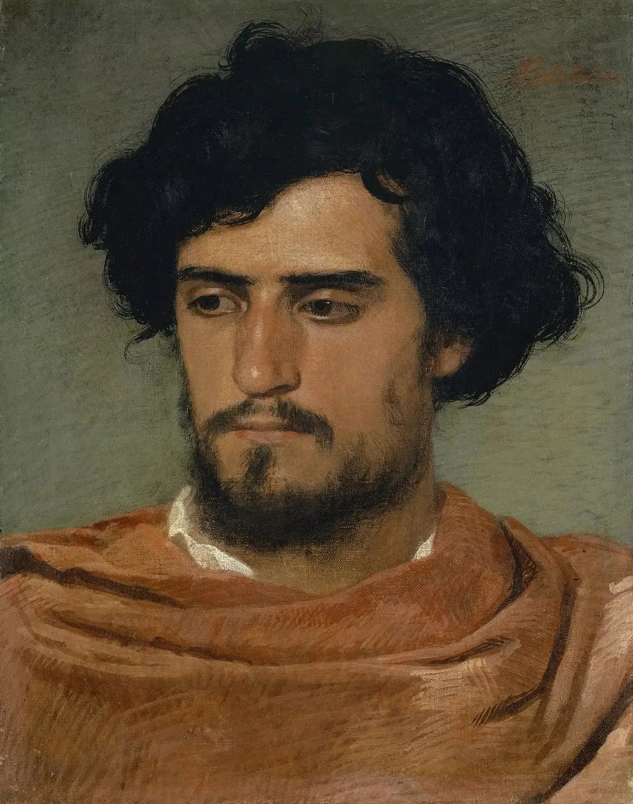 Tête d’un Romain - Arnold Böcklin image 1 reproduction réalisée par Alpha Reproduction