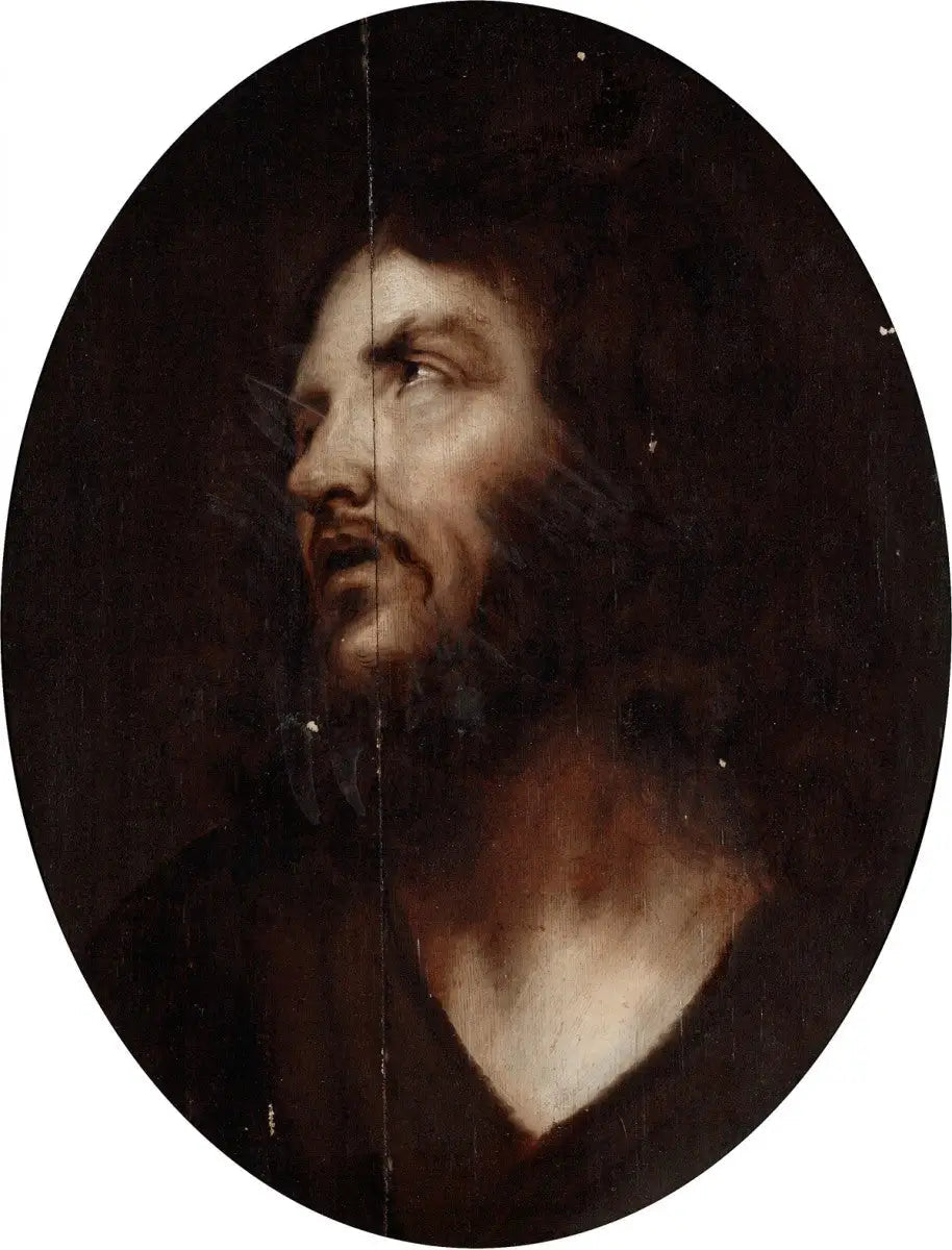 Tête d'un saint - Antoine van Dyck image 1 reproduction de peinture à l’huile