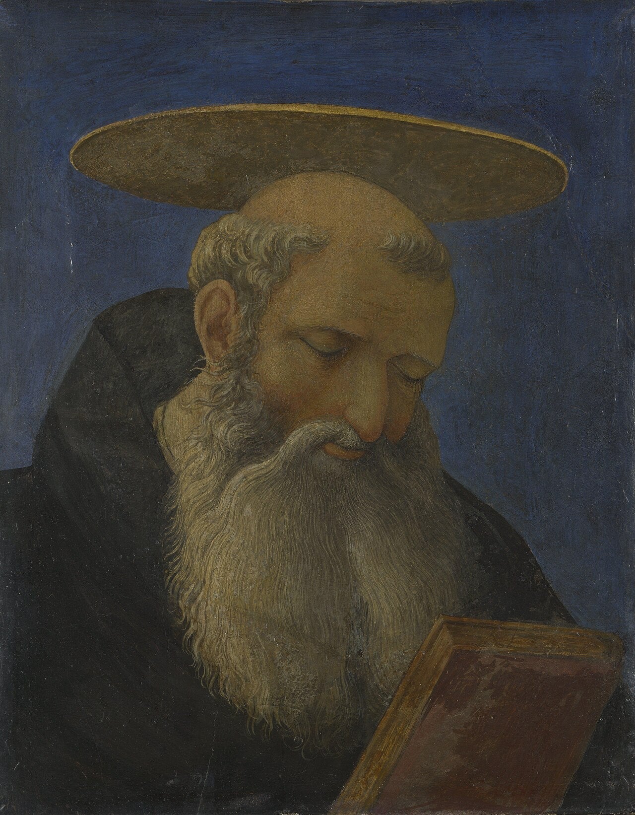 Tête d’un saint tonsuré et barbu - Domenico Veneziano - Alpha Reproduction