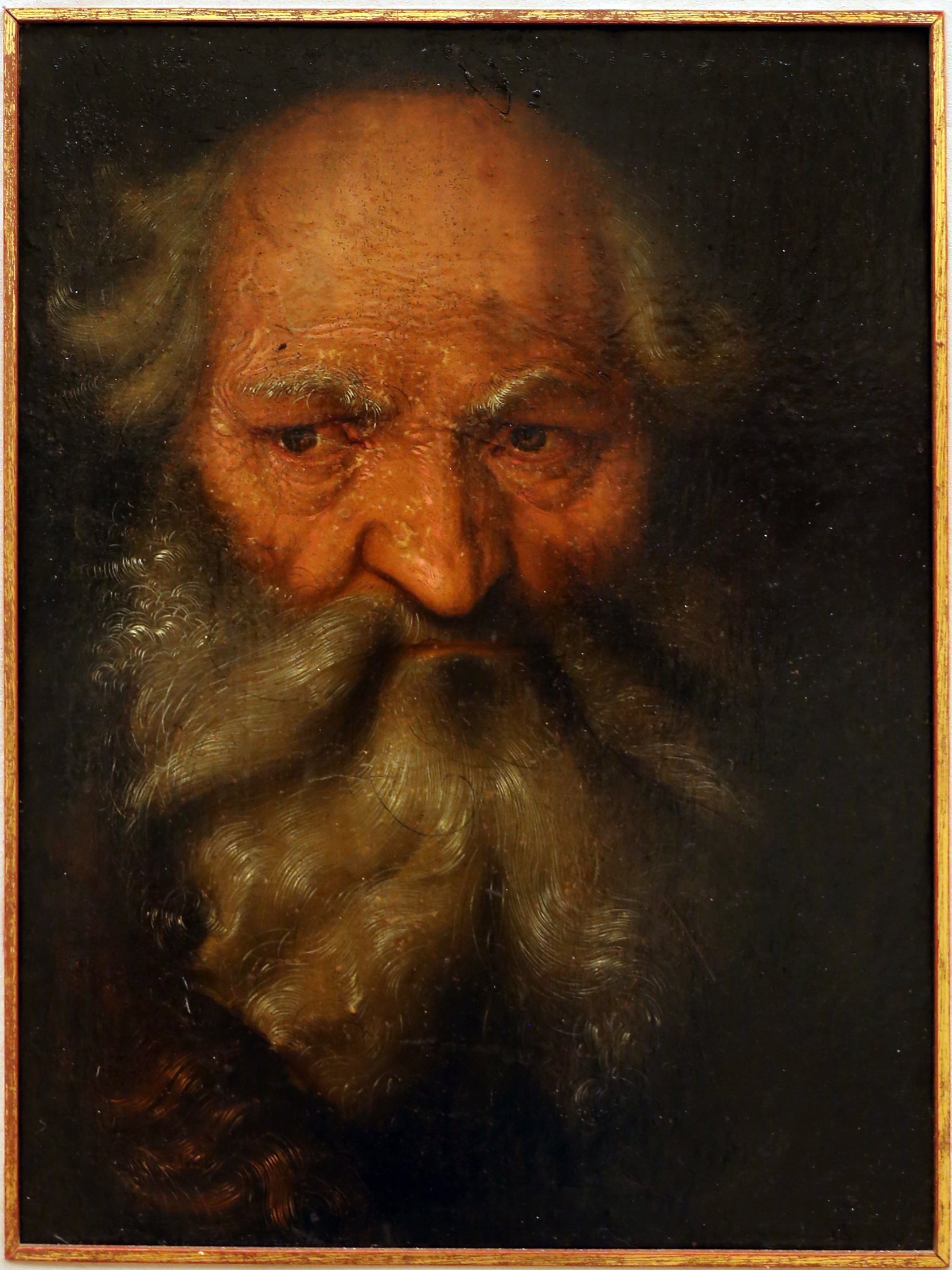 Tête d'un vieil homme - Hans Baldung Grien image 1 reproduction artisanale de tableau