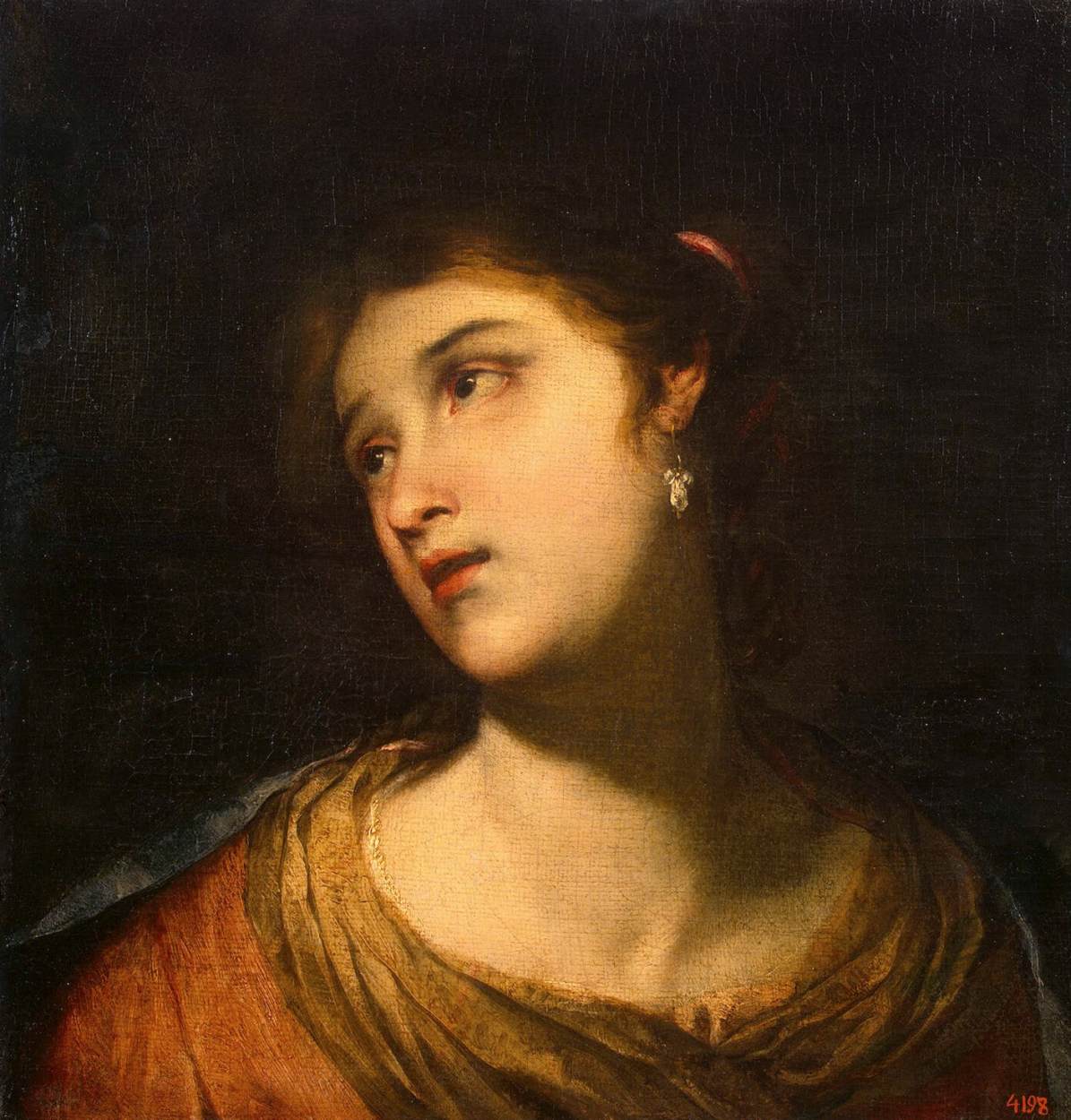 Tête d'une femme - Juan de Valdés Leal image 1 tableau peint à l’huile sur toile