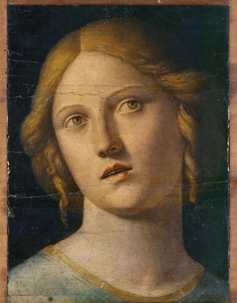 Tête d'une sainte - Cima da Conegliano image 1 reproduction de peinture à l’huile