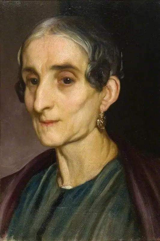 Tête d'une vieille femme italienne - Frederic Leighton image 1 reproduction de peinture à l’huile