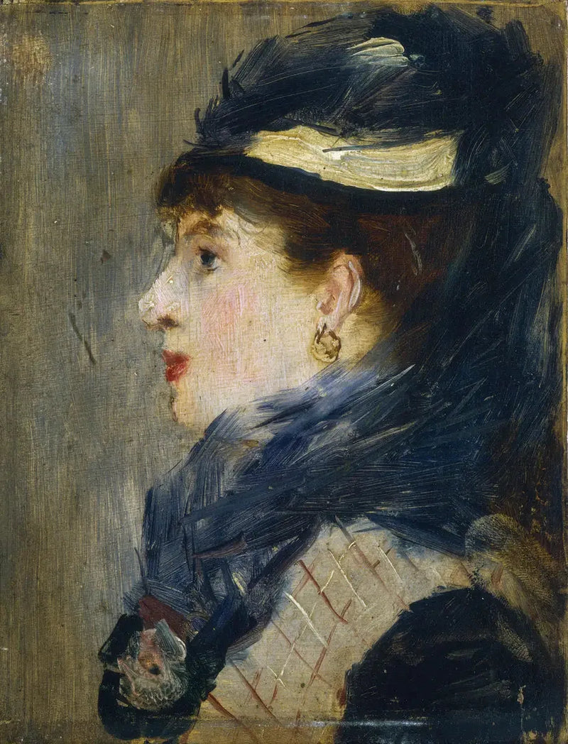 Tête de femme - Édouard Manet