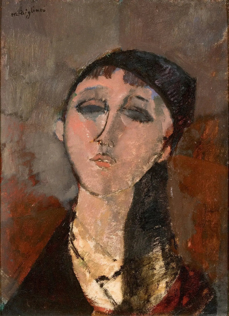 Tête de fille (Louise) - Amedeo Modigliani