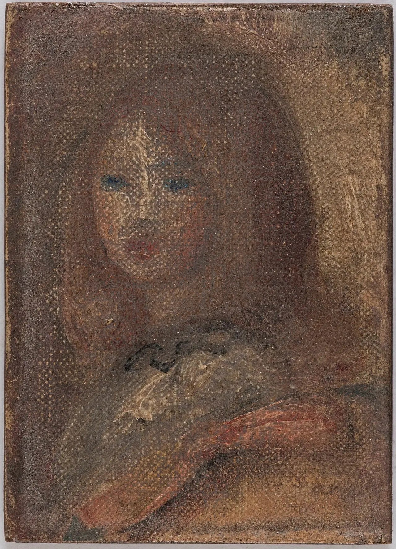 Tête de fillette - Pierre-Auguste Renoir image 1 reproduction artisanale de tableau
