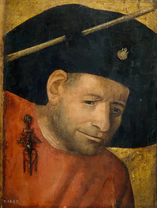 Tête de hallebardier - Hieronymus Bosch image 1 copie de tableau peinte à la main