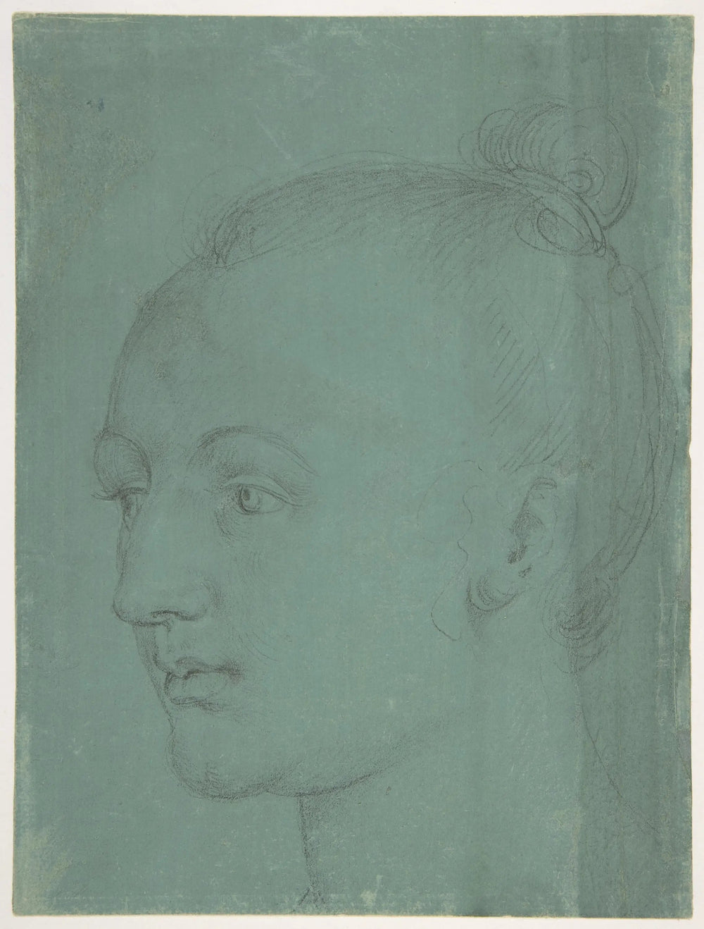 Tête de jeune femme - Albrecht Dürer - Alpha Reproduction