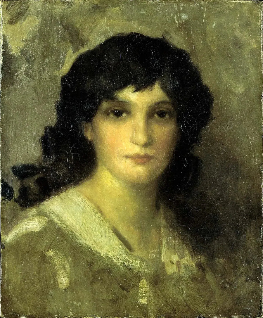 Tête de jeune femme - James Abbott McNeill Whistler