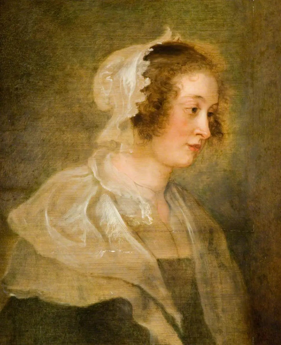 Tête de jeune femme - Peter Paul Rubens image 1 reproduction artisanale de tableau