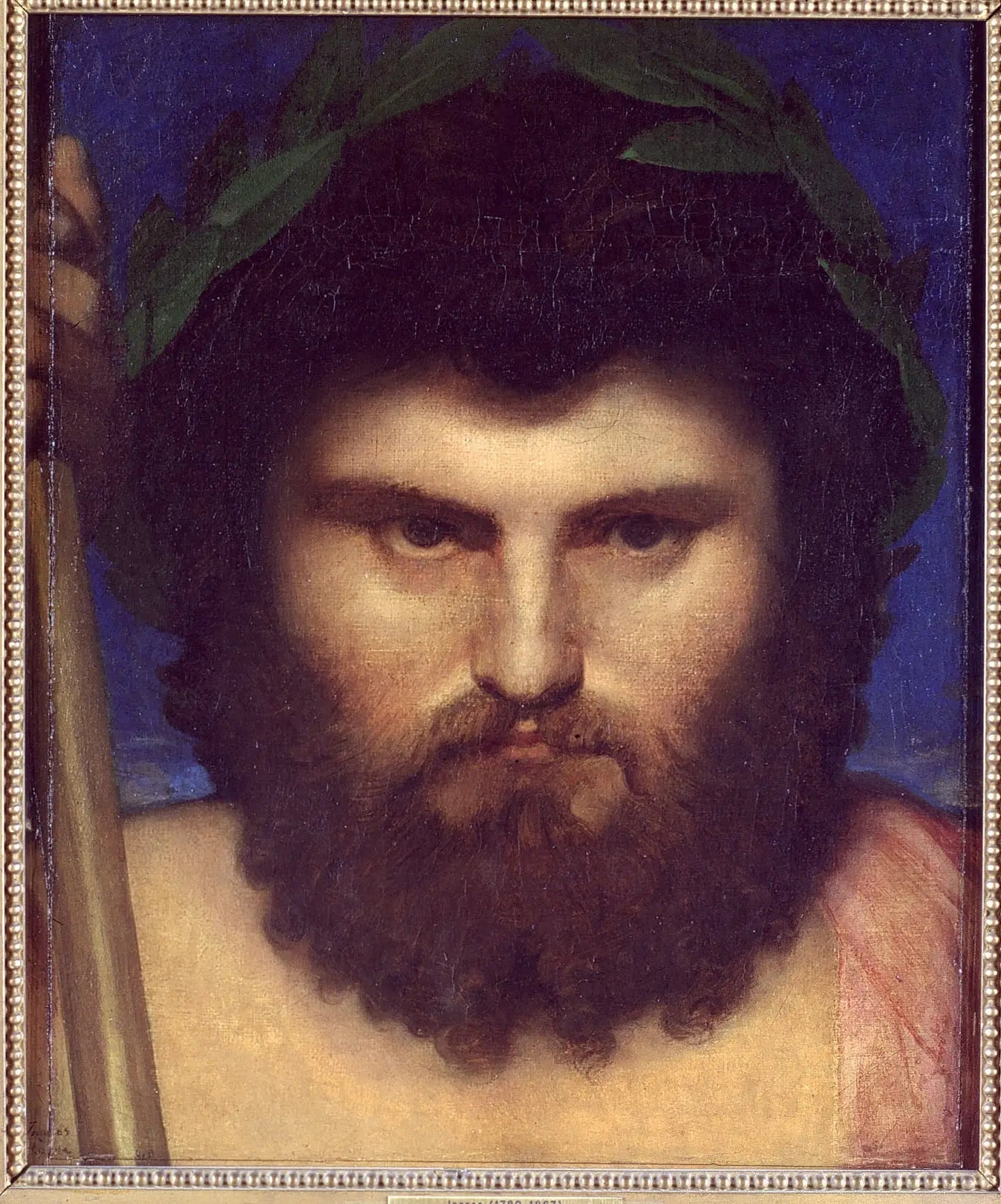 Tête de Jupiter - Jean-Auguste-Dominique Ingres image 1 reproduction artisanale de tableau