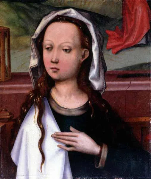 Tête de la Vierge - Hans Holbein the Elder image 1 reproduction d’œuvre d’art à l’huile
