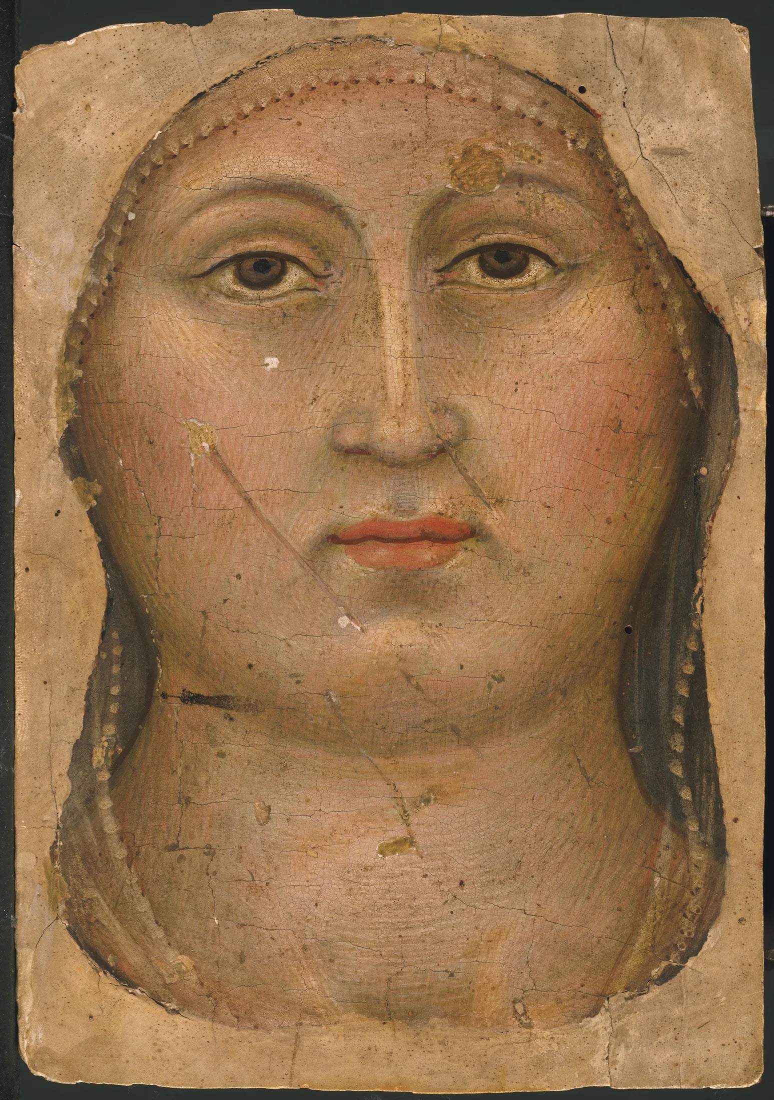 Tête de la Vierge - Taddeo di Bartolo image 1 copie de tableau peinte à la main