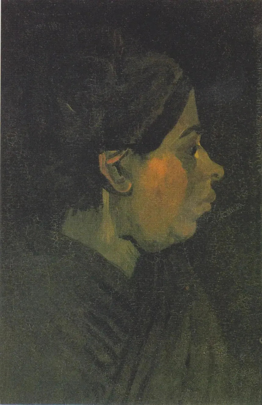 Tête de paysanne - Vincent van Gogh image 1 reproduction réalisée par Alpha Reproduction