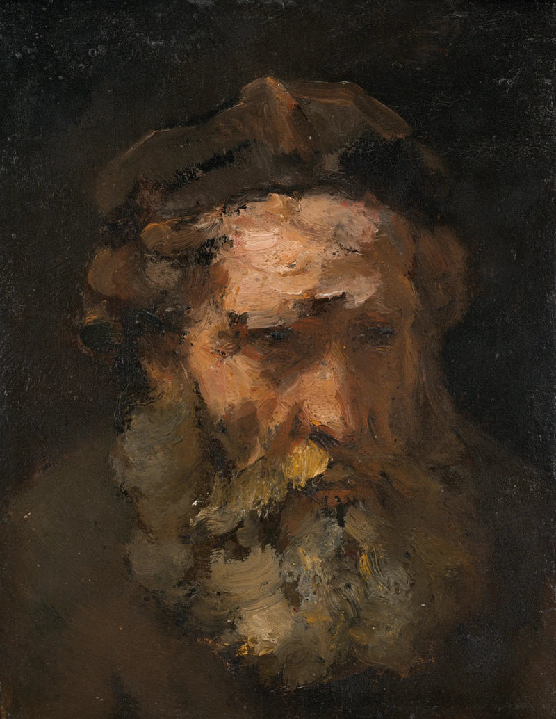 Tête de Saint Matthieu - Rembrandt