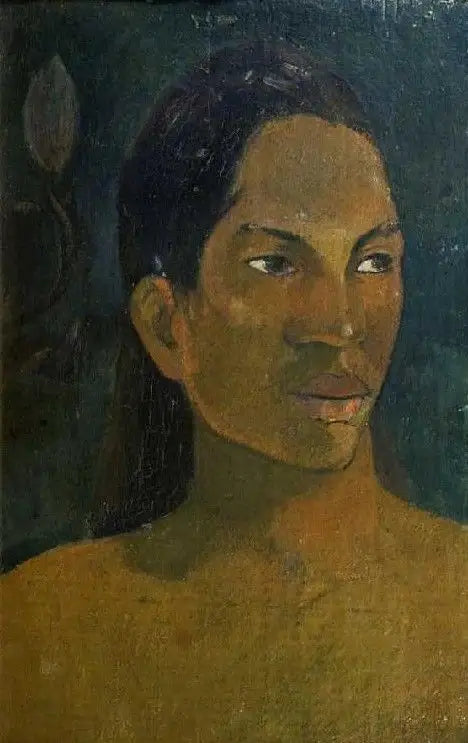 Tête de Tahitienne - Paul Gauguin
