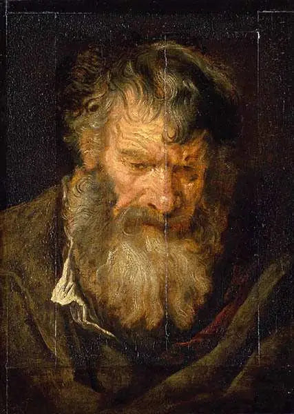 Tête de vieillard - Antoine van Dyck