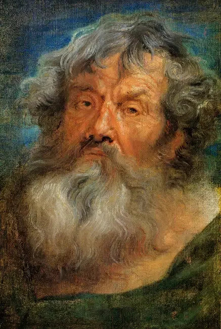 Tête de vieillard - Antoine van Dyck image 1 reproduction réalisée par Alpha Reproduction