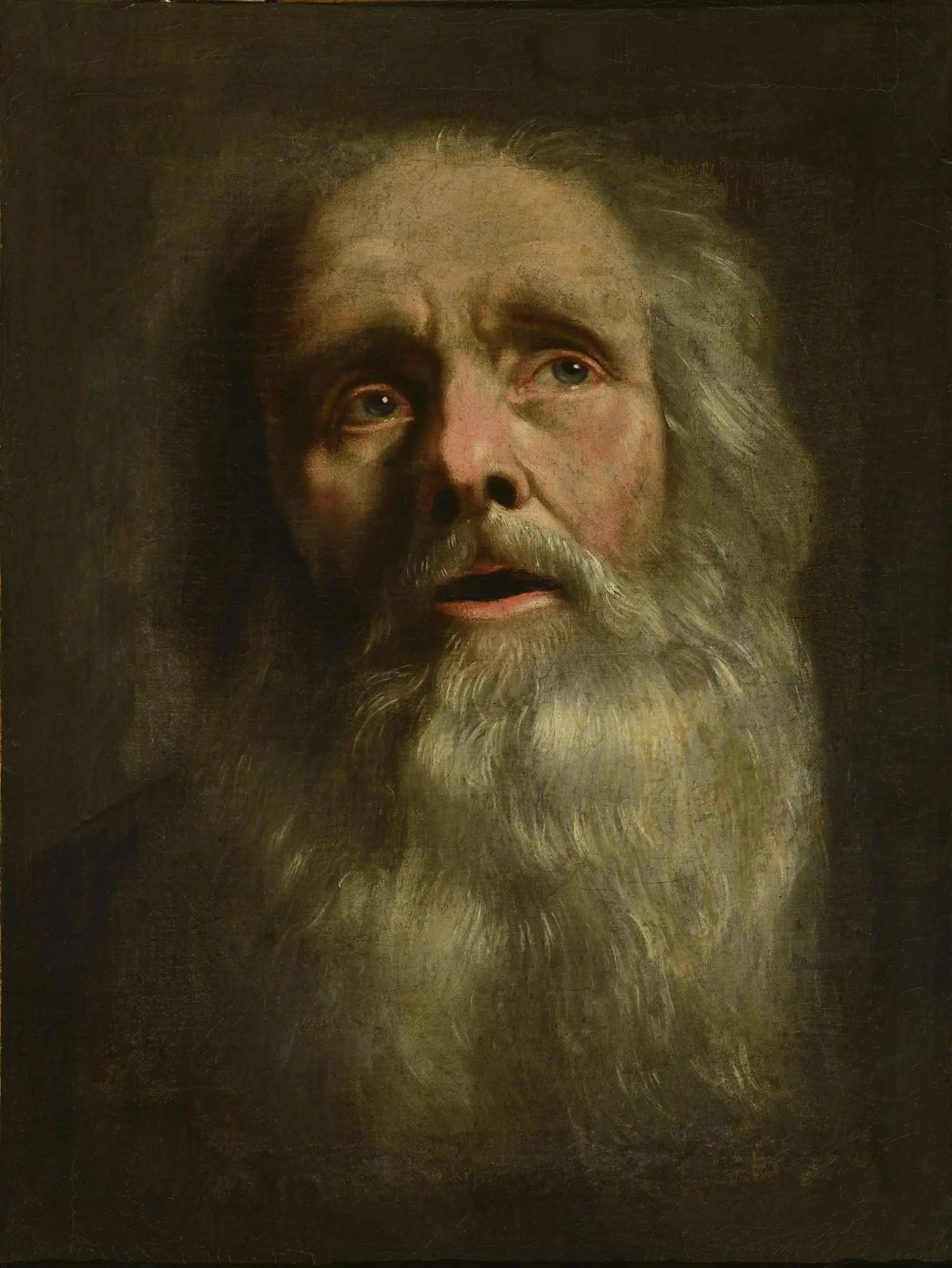 Tête de vieillard - Philippe de Champaigne image 1 copie peinte à la main à l’huile
