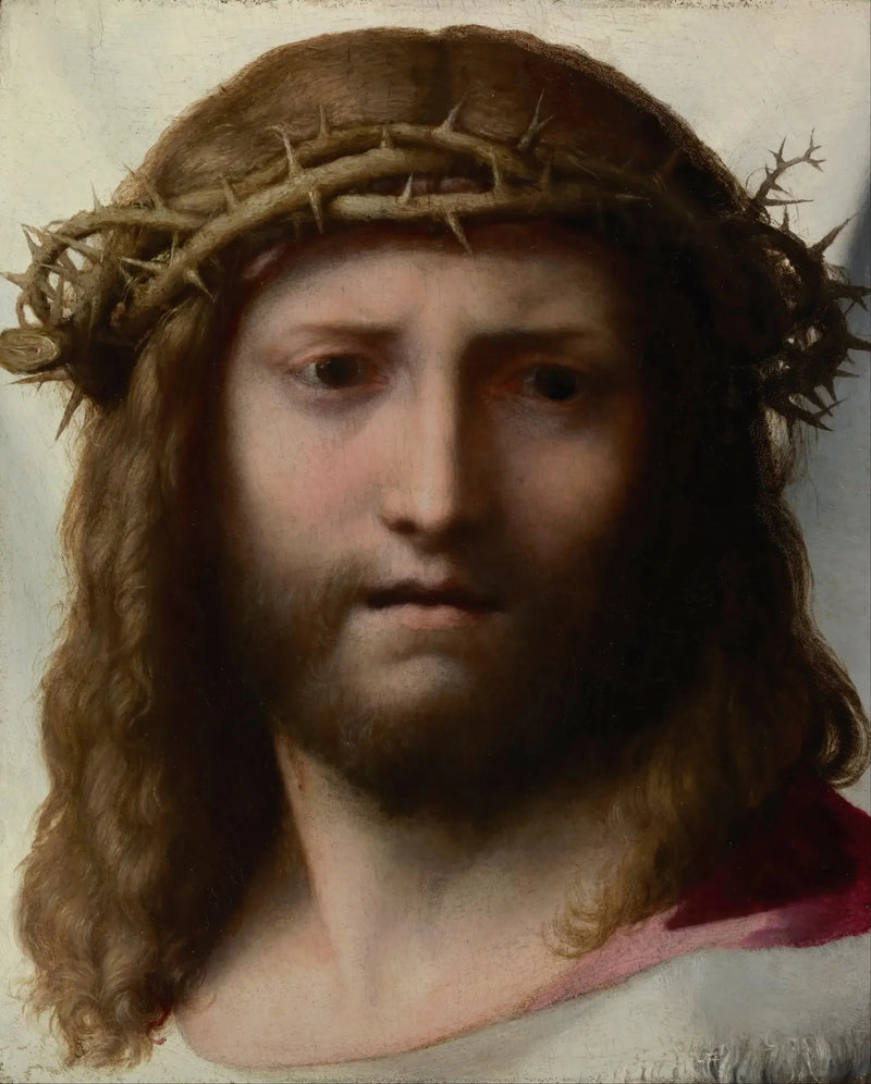 Tête du Christ - Antonio da Correggio