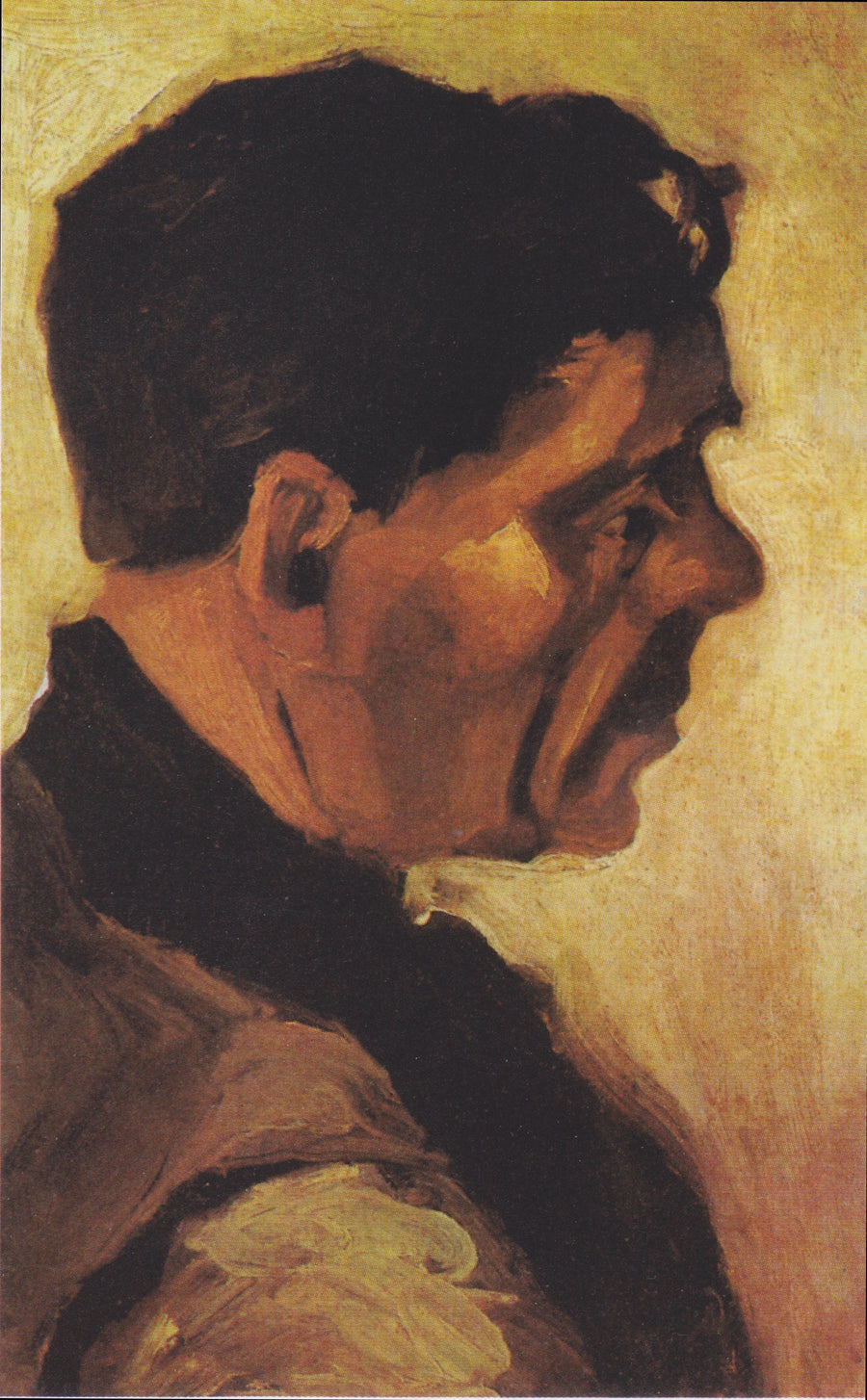 Tête d’homme de profil, F168 – Van Gogh
