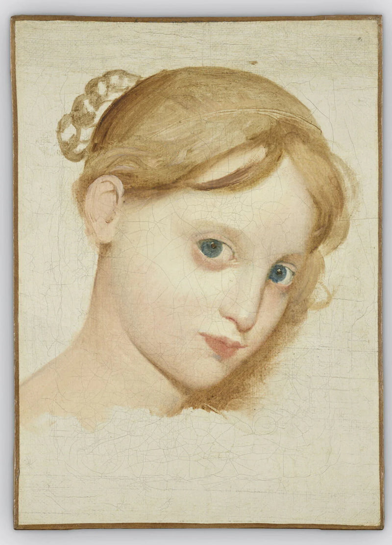 Tête de jeune fille - Jean-Auguste-Dominique Ingres