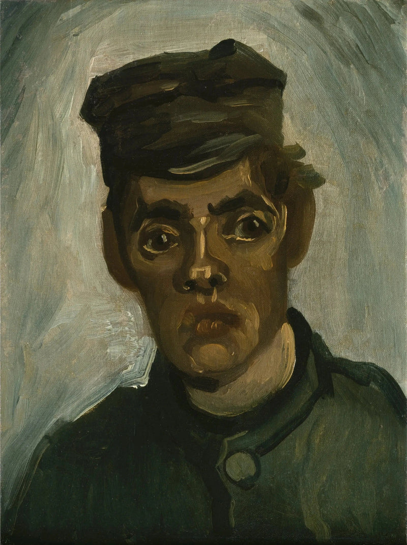 Tête d’un jeune paysan, F165 – Vincent van Gogh