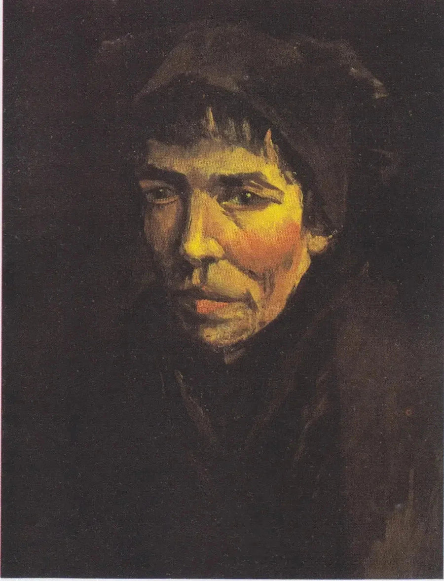 Tête de paysanne au bonnet noir, F1667 – Vincent van Gogh