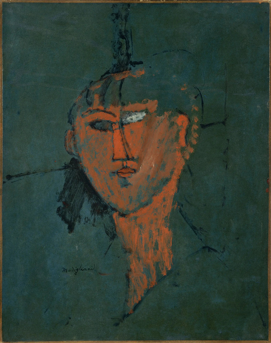 Tête rouge - Amedeo Modigliani