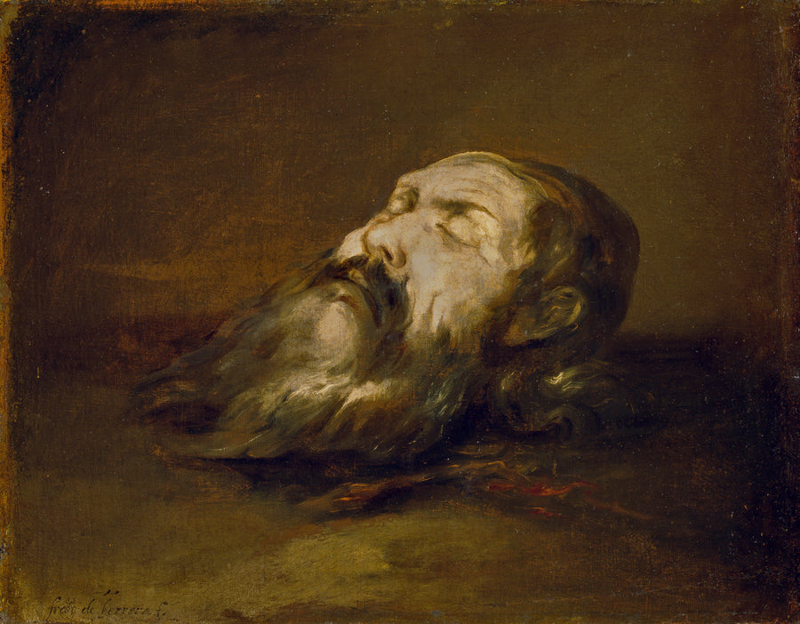 Tête de saint décapitée - Francisco de Herrera le Vieux