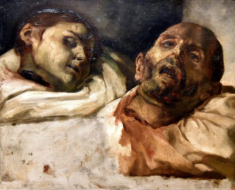 Têtes coupées - Théodore Géricault