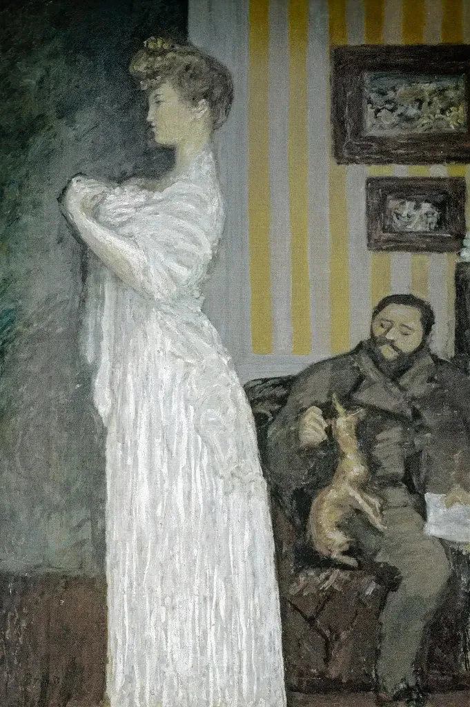 Thadée Natanson et Misia - Pierre Bonnard image 1 copie peinte à la main à l’huile