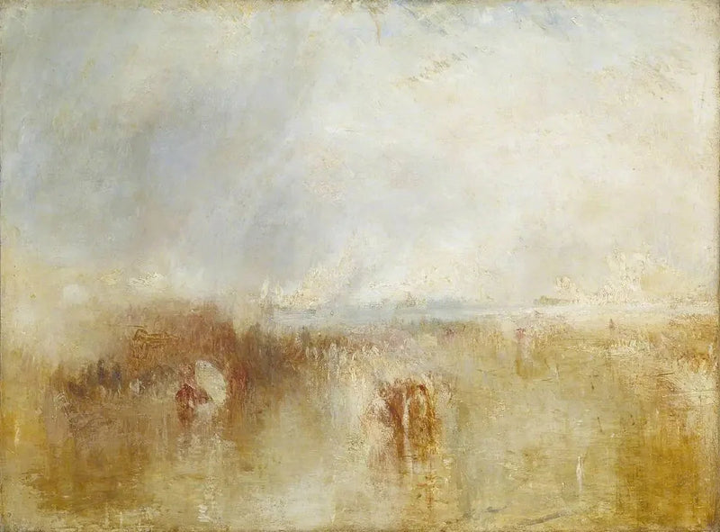 The Arrival of Louis-Philippe at the Royal Clarence Yard, Gosport, 8 October 1844 - J. M. W. Turner
