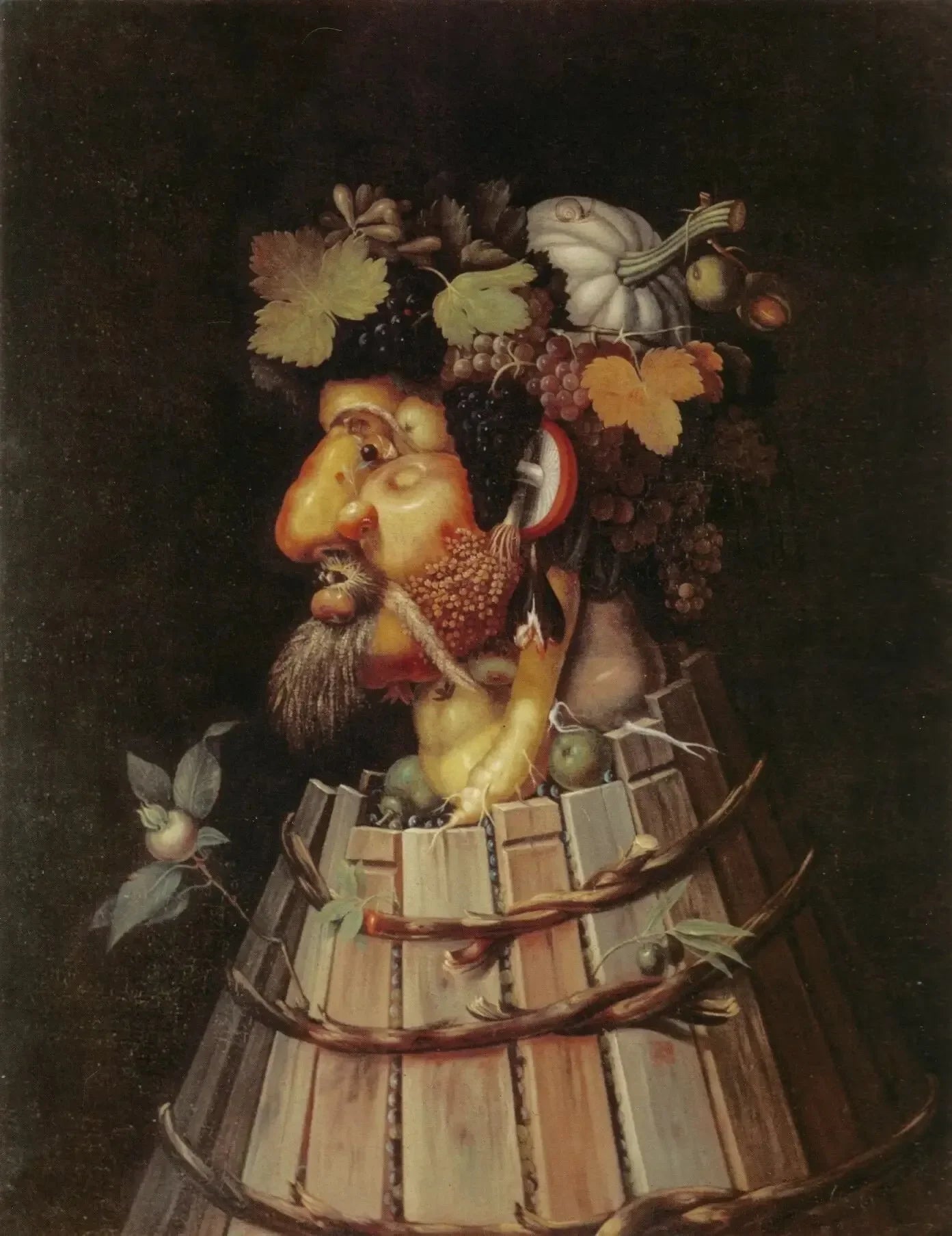 The Autumn - Giuseppe Arcimboldo image 1 reproduction artisanale de tableau